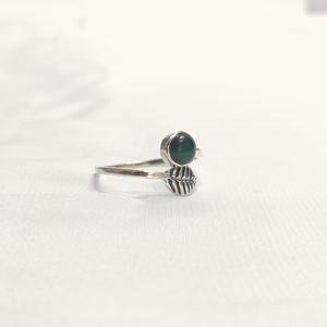 Anillo de Plata de Ley 925 de calidad A +, anillo de piedra de malaquita verde, hermosos mayoristas indios, anillo de bodas, oferta ahora - Product Image 2