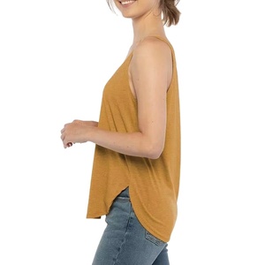 <b>Cropped</b> Women's Solid Women Tank <b>Top</b> Breathable Seamless Street Wear Stretch Rib Knit Sleeveless Casual Tank <b>Top</b> Women OEM 2026 - Product Image 3