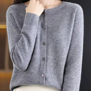 2024 nuevo suéter de cuello alto elegante para mujer 100% Spandex/poliéster grueso invierno frente Logo Casual abrigo - Product Image 1