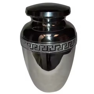 High Demand Modern Tree Design Metal Cremation Urn Elegant Funeral Ashes <b>Storage</b> Vase Latest Hot Selling Memorial Supply - Product Image 5