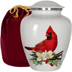 Urna de cremación para adultos esmaltada clásica, precio de fábrica de Metal de aluminio, cenizas humanas al por mayor, latón con garantía de calidad - Product Image 5