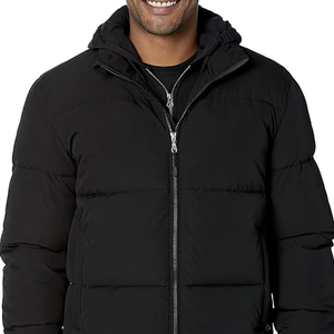 Nouvelle arrivée du Bangladesh, directement de l'usine, veste matelassée à col montant pour homme, poids lourd, veste thermique d'hiver, rembourrage à bulles - Product Image 1