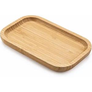 Diseño moderno Bandeja DE SERVICIO DE MADERA Asas Forma rectangular para el hogar y hoteles Bandejas de mesa para servir alimentos hechas a mano - Product Image 2