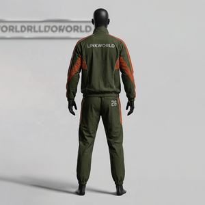 Veste coupe-vent imperméable unisexe vintage 2026 en polyester et nylon léger, grande taille, pour le sport d'hiver et le jogging - Product Image 3