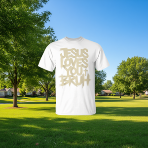 T-shirt a maniche corte con messaggio ispiratore per bambini, unisex, girocollo, con grafica sui valori positivi - Product Image 3