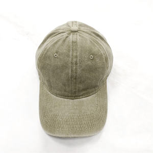 Casquettes de baseball réglables en coton lavé vintage pour hommes et femmes Chapeau classique uni à bas prix - Product Image 3