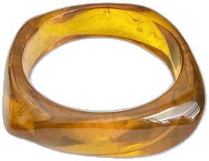 Bracelets en résine brillante écologique avec motif de style ange, accessoires élégants - Product Image 2