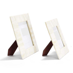 Cadre photo rectangulaire en bois incrusté imperméable par Crescent Crafts - Product Image 5