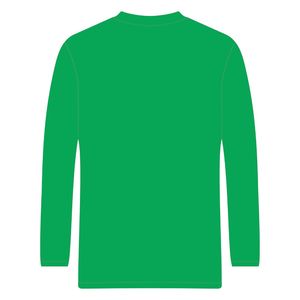 T-shirt à manches longues vert pour les diplômés des HBCU, 100 % coton, broderie en chenille, sororité grecque Divine Nine, vêtements personnalisés - Product Image 3