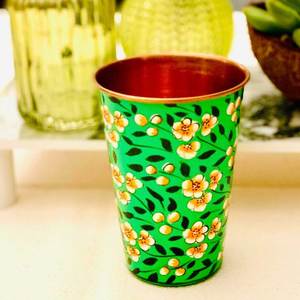 Vaso de vidrio de cobre de alta calidad, tazas de vaso de café de alta demanda para sublimación, tipo de copa de vino DIY - Product Image 1