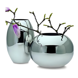 Jarrón de Metal Decorativo para Flores, para Sala de Estar, Hogar, Hotel, Restaurante, Mesa, Decoración Interior Moderna, Exhibición de Arte Elegante - Product Image 3