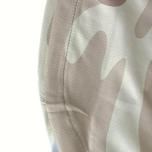 Pantalones cortos con estampado de sublimación para hombre, pantalones cortos atléticos de ajuste holgado con cordón en la cintura, tela no elástica - Product Image 5