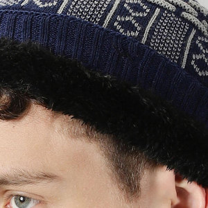 Gorro de gorro de invierno tejido de buena calidad con logotipo personalizado impreso, novedad al por mayor, servicio OEM - Product Image 3