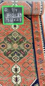 Alfombra de corredor de lana 100% de lujo anudada a mano con pila de bucle clásico Juegos de alfombras de área de espesor de 10mm de alta calidad con estilo - Product Image 3