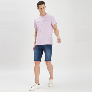 T-shirts pour hommes Mode Marque de luxe Haute qualité Manches courtes 100% coton Coupe classique Logo imprimé par transfert thermique Lettre sérigraphiée - Product Image 2