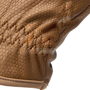 Gants d'équitation d'hiver écologiques sur mesure, haute performance, cuir/spandex, antidérapants, sangle de poignet réglable, unisexe - Product Image 5
