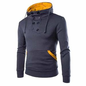 OEM personalizado bordado serigrafía básicos ropa de hombre sudaderas con capucha para la venta 100% algodón nuevo estilo moda sudaderas con capucha - Product Image 3