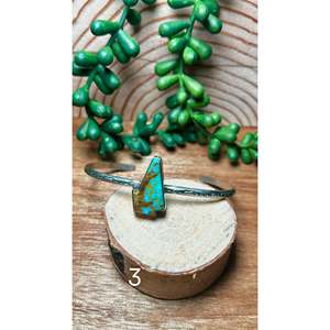 Donovan Skeets Kingman Turquoise & Sterling Silver Fashion Cuff Bracelet - Product Image 3