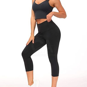 เลกกิ้งคาปรีรุ่นใหม่ปี 2026 แห้งเร็ว ระบายอากาศได้ดี สำหรับผู้หญิง กางเกงสแปนเด็กซ์คุณภาพสูง ไซส์ XL ไร้ตะเข็บ - Product Image 2