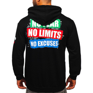 Sudaderas con Capucha Personalizadas OEM de Poliéster y Algodón para Hombre, Unisex, Gruesas, Resistentes, Transpirables, con Estampado Puff, para Invierno - Product Image 6