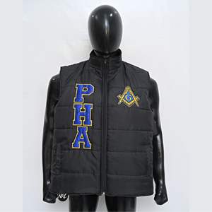 Gilet sans manches de haute qualité pour hommes avec capuche détachable Caractéristique respirante Gilet d'hiver chaud et ample Style de gilet bouffant - Product Image 1