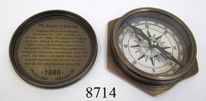 Brújula de Latón Hecha a Mano de Alta Calidad, Brújula de Barco de Metal Fundido de Albert Einstein con Grabado Personalizado, Precio Bajo en Oferta - Product Image 4