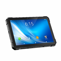 Tablet PC Robusta de 10 Pulgadas con Certificación IP68, Compatible con Carga POGO PIN, Puertos USB 2.0, Ranura para Tarjeta SIM y TF, con Función de Huella Dactilar Industrial