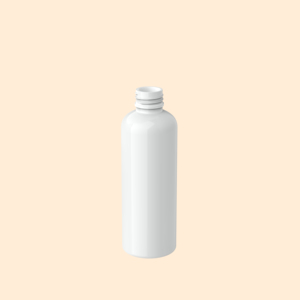 Flacon cosmétique en plastique PET blanc de 150 ml, type bouteille à bille, usine de Ho Chi Minh, Vietnam, meilleur coût d'expédition M0448T JK - Product Image 2