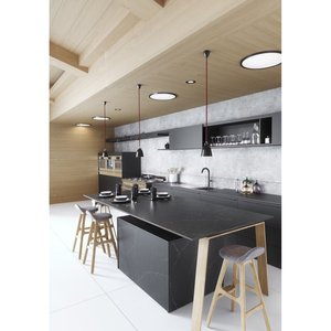 Placa de Cuarzo Moderna, Resistente al Agua y Duradera, de Primera Calidad, Color Carbón, para Uso en Paredes y Cocinas - Product Image 2