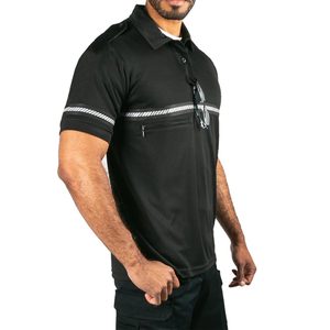 Material de diseño personalizado hecho uniformes de seguridad para hombres/uniformes de seguridad transpirables para exteriores personalizados para hombres - Product Image 3