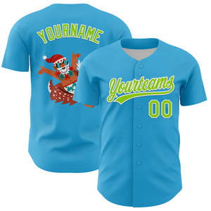 Camiseta de Béisbol Personalizada para Vacaciones con Nombre y Número - Product Image 1