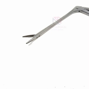 ENT Surgery Stainless Steel Manual Alligator Forceps <strong>Red</strong> Handle High Quality CE Certified Professional Medical <strong>Surgical</strong> <strong>SURGICAL</strong> - Product Image 4
