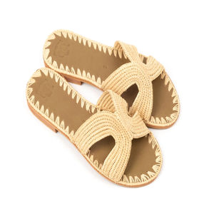 Sandalias y Zapatillas de Rafia Hechas a Mano en Marruecos, Económicas y Ecológicas, Calzado Tejido para Hombre y Mujer, Venta al Por Mayor Directa de Fábrica - Product Image 2