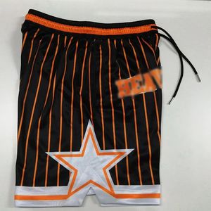 Pantalones cortos deportivos para hombre al por mayor 2023, pantalones cortos de baloncesto personalizados con patrón de diseño de logotipo impreso bordado sublimado de malla para hombre - Product Image 3