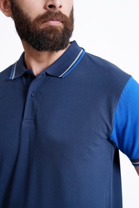 Polos transpirables de talla grande para hombre, precio al por mayor, logotipo personalizado, camiseta Polo de Golf para hombre de Fitness para deportes, camiseta Polo de equipo para hombre - Product Image 5
