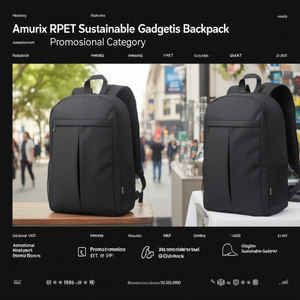 Zaino Sostenibile in RPET Amurax, Categoria Gadget Promozionali - Product Image 3