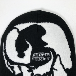 Gorro de punto de hip-hop de Jacquard con letras impresas personalizadas unisex, gorro de esquí sin Puños para pesca, playa, ciclismo - Product Image 2