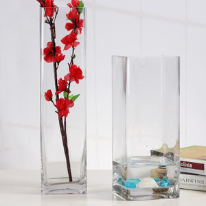 VBV0620 - Florero Cuadrado de Vidrio - 6 x 20 - Product Image 3