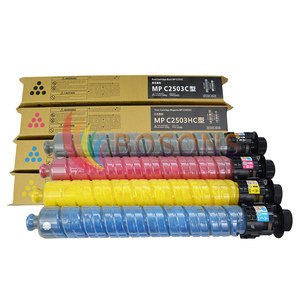Cartuccia <span class=keywords><strong>Toner</strong></span> Compatibile all'Ingrosso per Fotocopiatrici Ricoh MPC2503 C3503 C2004 C2011 C2003 C3003 C3004 C2504 C3504 - Product Image 1
