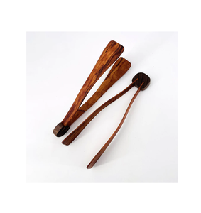 Utensilios de pinzas para ensalada de madera de aspecto elegante con utensilios de cocina de buena calidad a precio reutilizable - Product Image 3