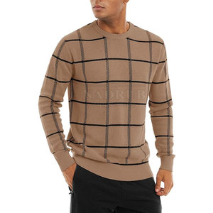 เสื้อสเวตเตอร์แขนยาวสำหรับผู้ชาย, เสื้อกันหนาวผ้าฝ้าย100% ระบายอากาศได้ดีสวมใส่กลางแจ้งสำหรับผู้ใหญ่ - Product Image 2