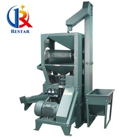 Grande fraiseuse de riz à haut rendement commercial élimination automatique des impuretés d'alimentation conception efficace avec moteur à noyau