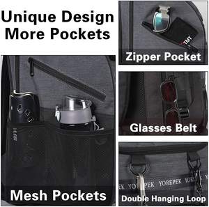 Sac à dos d'équipe de basketball décontracté, souple, pliable, impression par sublimation, sac de sport, sac d'école, sac de voyage, logo personnalisé, Cordura - Product Image 2