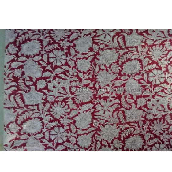 Vải Cotton Cổ Điển Màu Đỏ Bạc Vải In Cotton Thiết Kế Theo Yêu Cầu 100% Cotton Vải Chống Nhăn