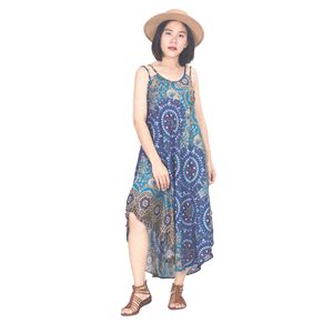 Napat Clothing Maxi Vestido Mujer Doble Tirantes Listo para Enviar - Product Image 1