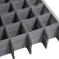 Tapis de filet de barre d'acier de renfort le plus vendu pour la construction Maille soudée avec le style de tissage hollandais coupé à la taille Maille nervurée de Rebar