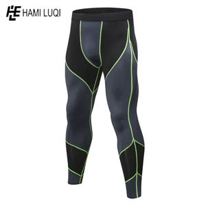 wholesale Workout sports compression <b>leggings</b> <b>men's</b> <b>gym</b> clothing Latest Designs Breathable Lightweight Compression Pants - Product Image 2