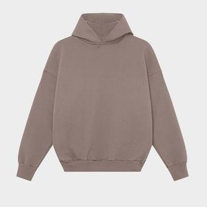 Ensemble de survêtement en laine en gros, survêtement en polaire d'hiver, jogging, survêtement en coton lourd 2 pièces, survêtement pour homme, survêtement à pattes évasées, vente chaude - Product Image 4