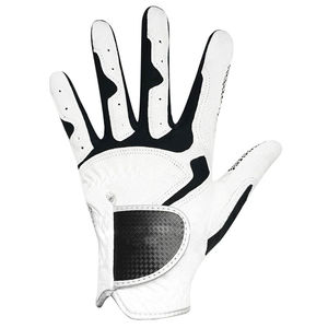 Gants de golf professionnels en cuir véritable avec sangle de poignet réglable, ajustement flexible, mouvement naturel des mains, design léger, pour tous - Product Image 2