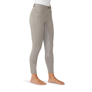 Pantalones de equitación para mujer y niños, con parche en la rodilla, ventilación, lona, cuero genuino, ligeros, para entrenamiento. - Product Image 3